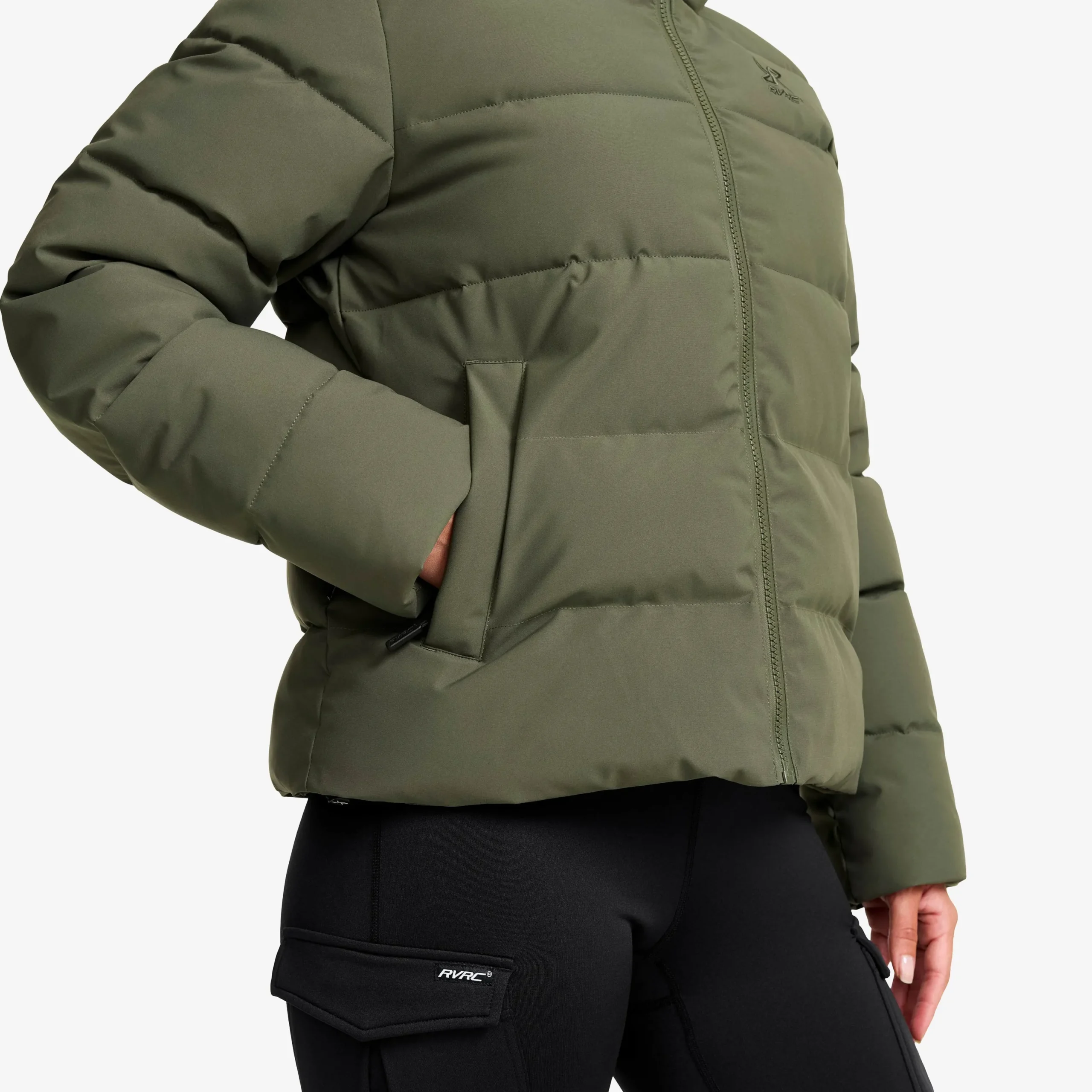 Voight Puffer Jacket Damen Kambaba Green