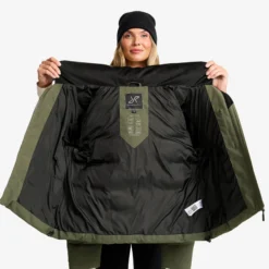 Voight Puffer Jacket Damen Kambaba Green