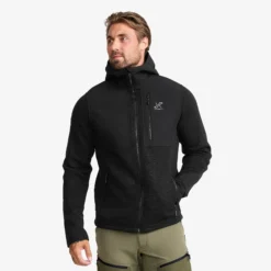 Wander Pro Wool Hoodie Herren Charcoal Black