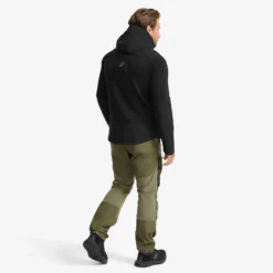 Wander Pro Wool Hoodie Herren Charcoal Black