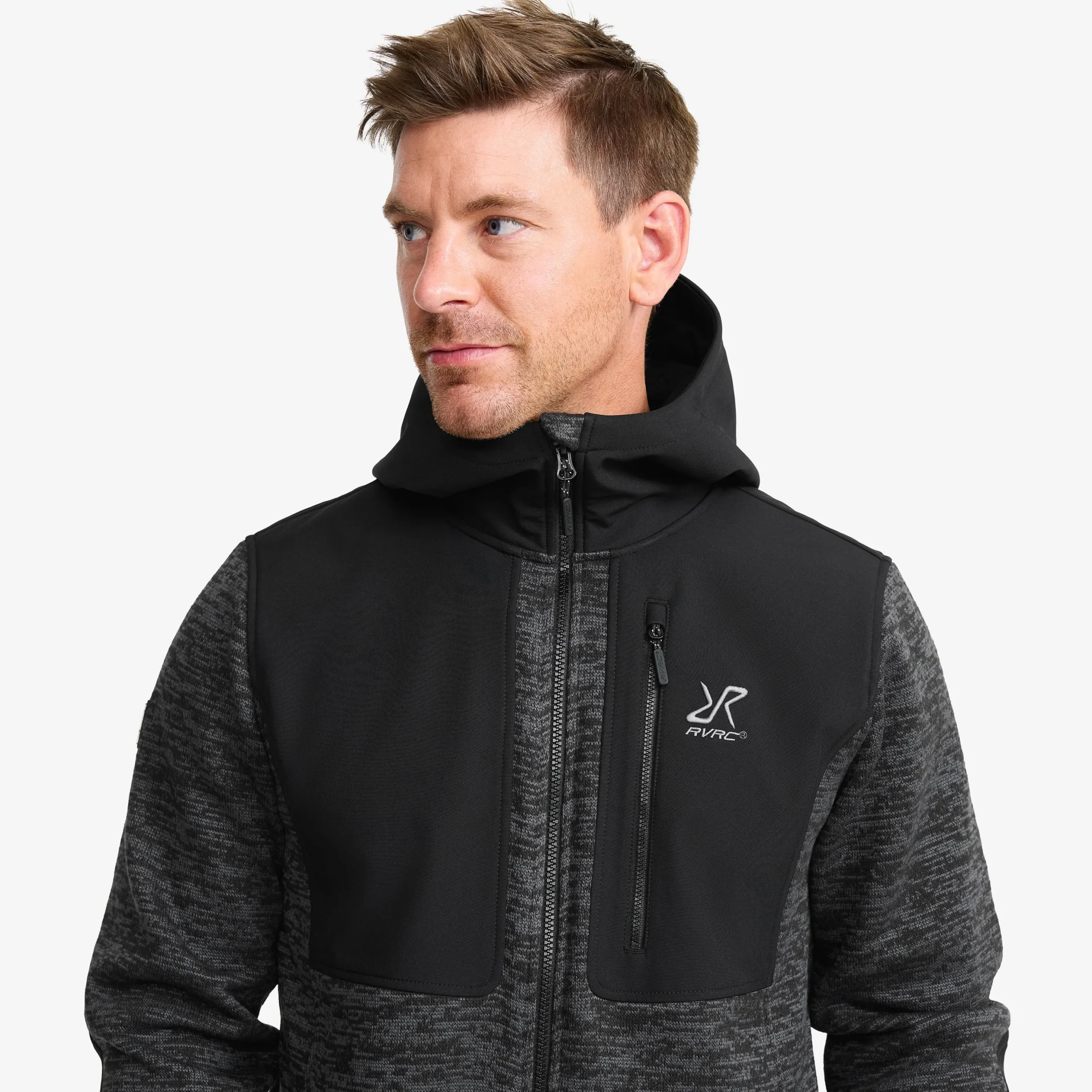 Wander Pro Wool Hoodie Herren Anthracite