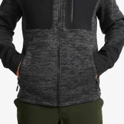 Wander Pro Wool Hoodie Herren Anthracite
