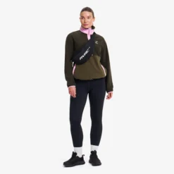 Woodland Half-zip Fleece Damen Forest Night/Kalamata