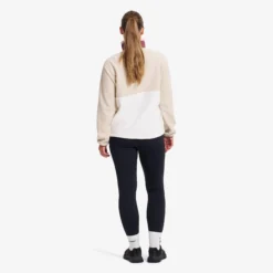 Woodland Half-zip Fleece Damen Tofu/Peyote