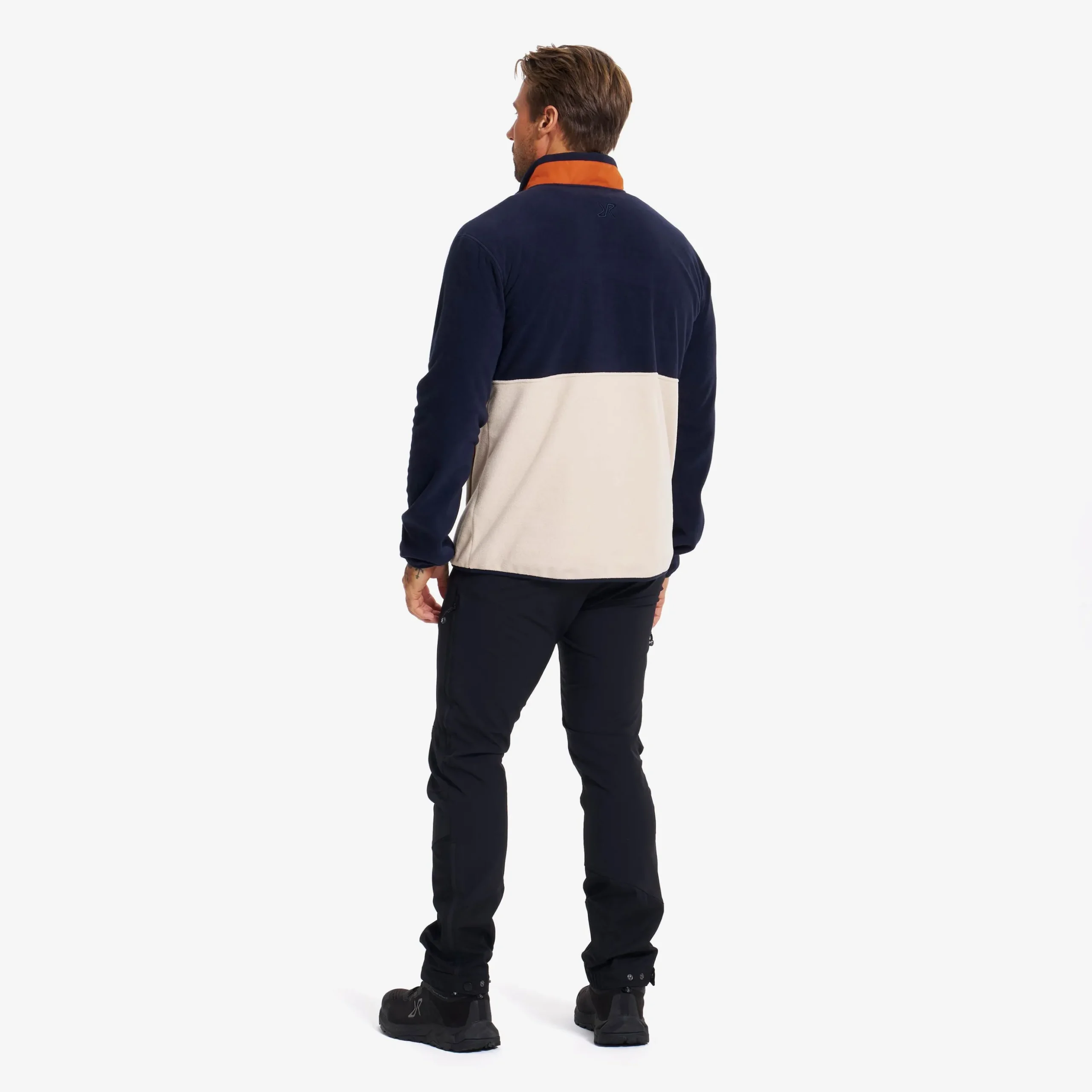 Woodland Half-zip Fleece Herren Deep Navy/Peyote
