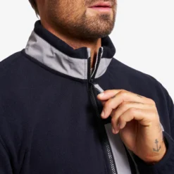 Woodland Half-zip Fleece Herren Black