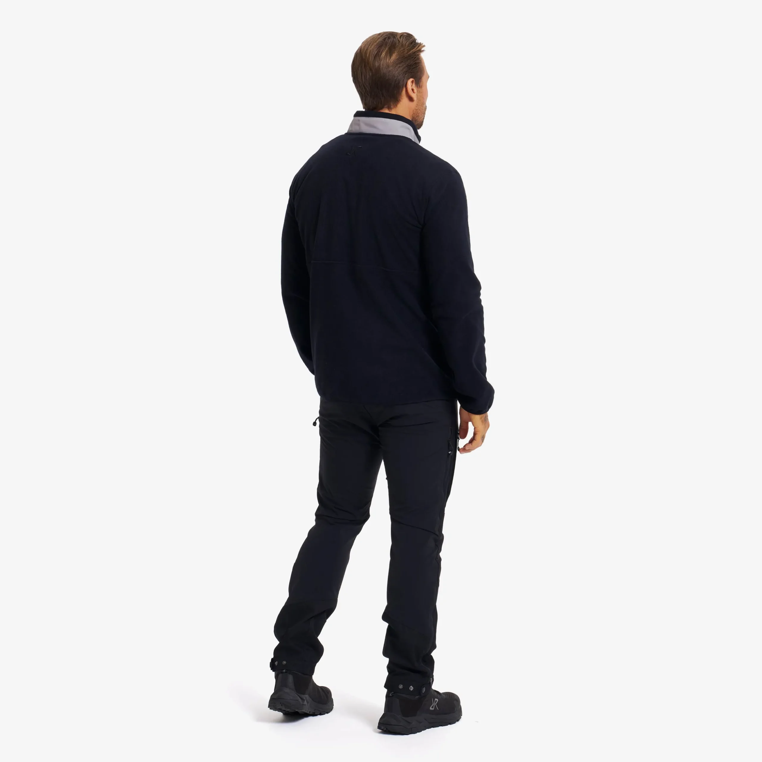 Woodland Half-zip Fleece Herren Black