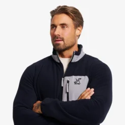 Woodland Half-zip Fleece Herren Black