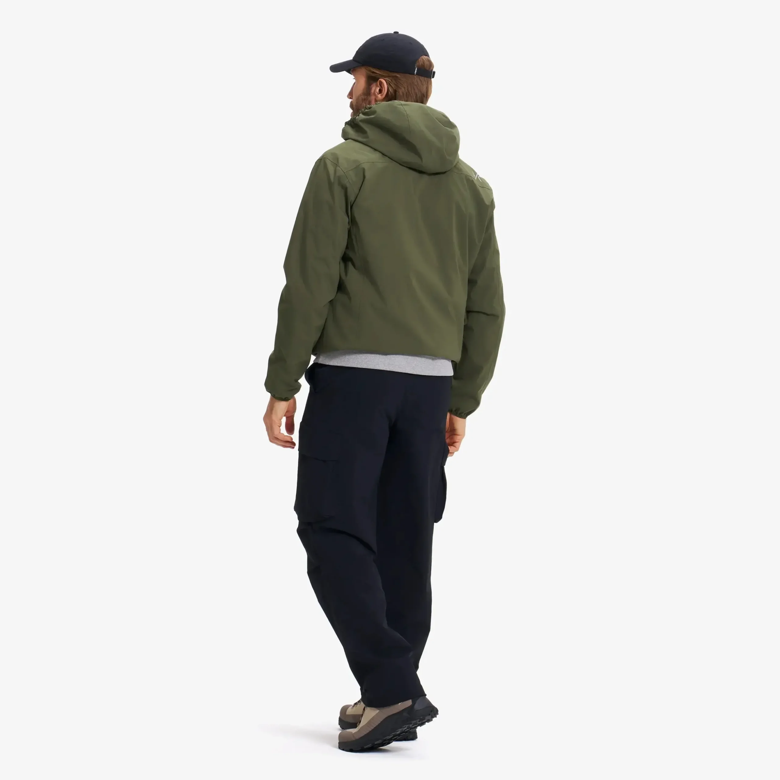 Zenith Wide Leg Cargo Pants Herren Black