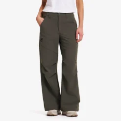 Zenith Wide Leg Pants Damen Moss Gray