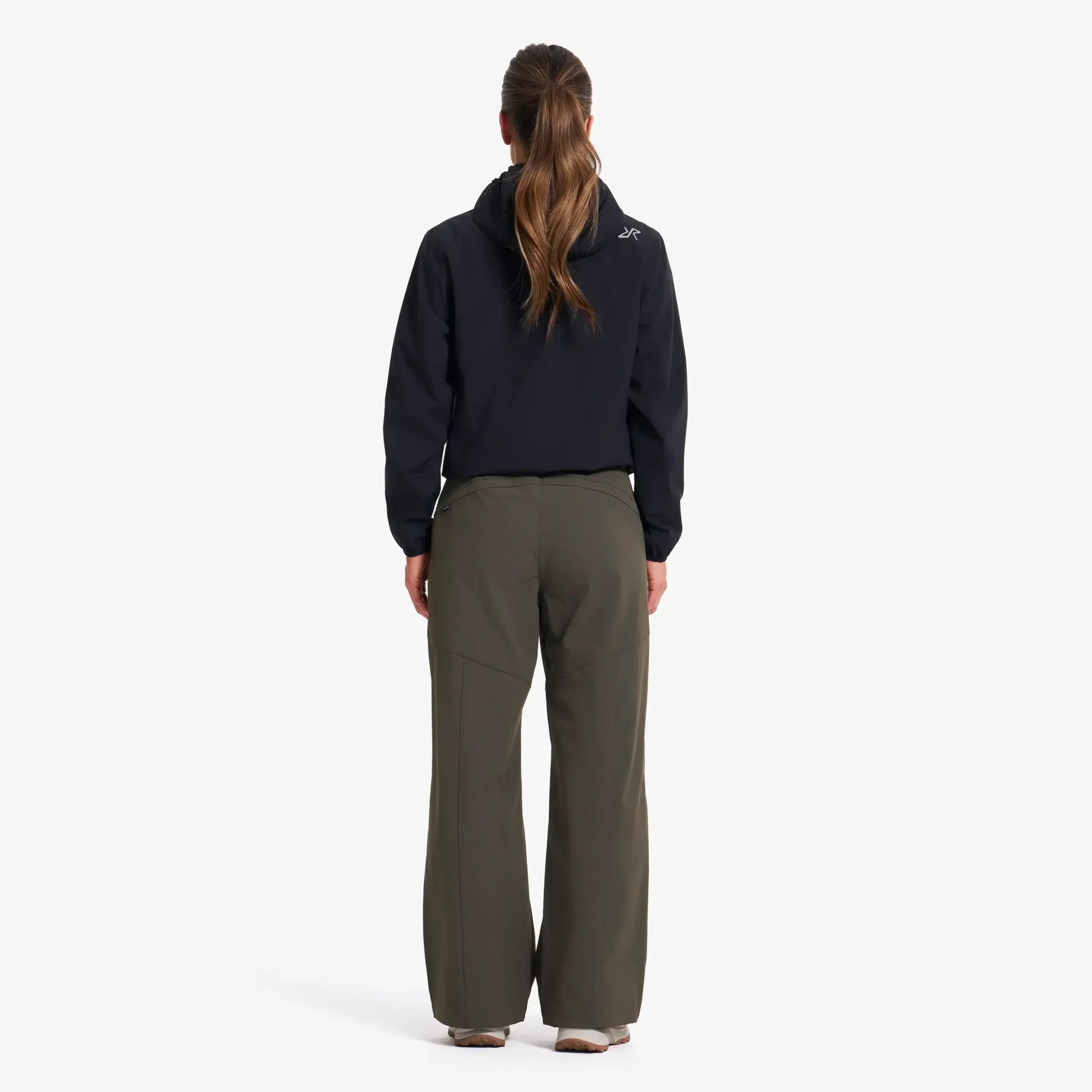Zenith Wide Leg Pants Damen Moss Gray