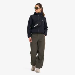Zenith Wide Leg Pants Damen Moss Gray